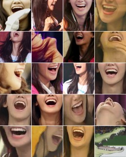 Yoona's alligator laugh