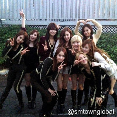 snsd group photo in L.A.